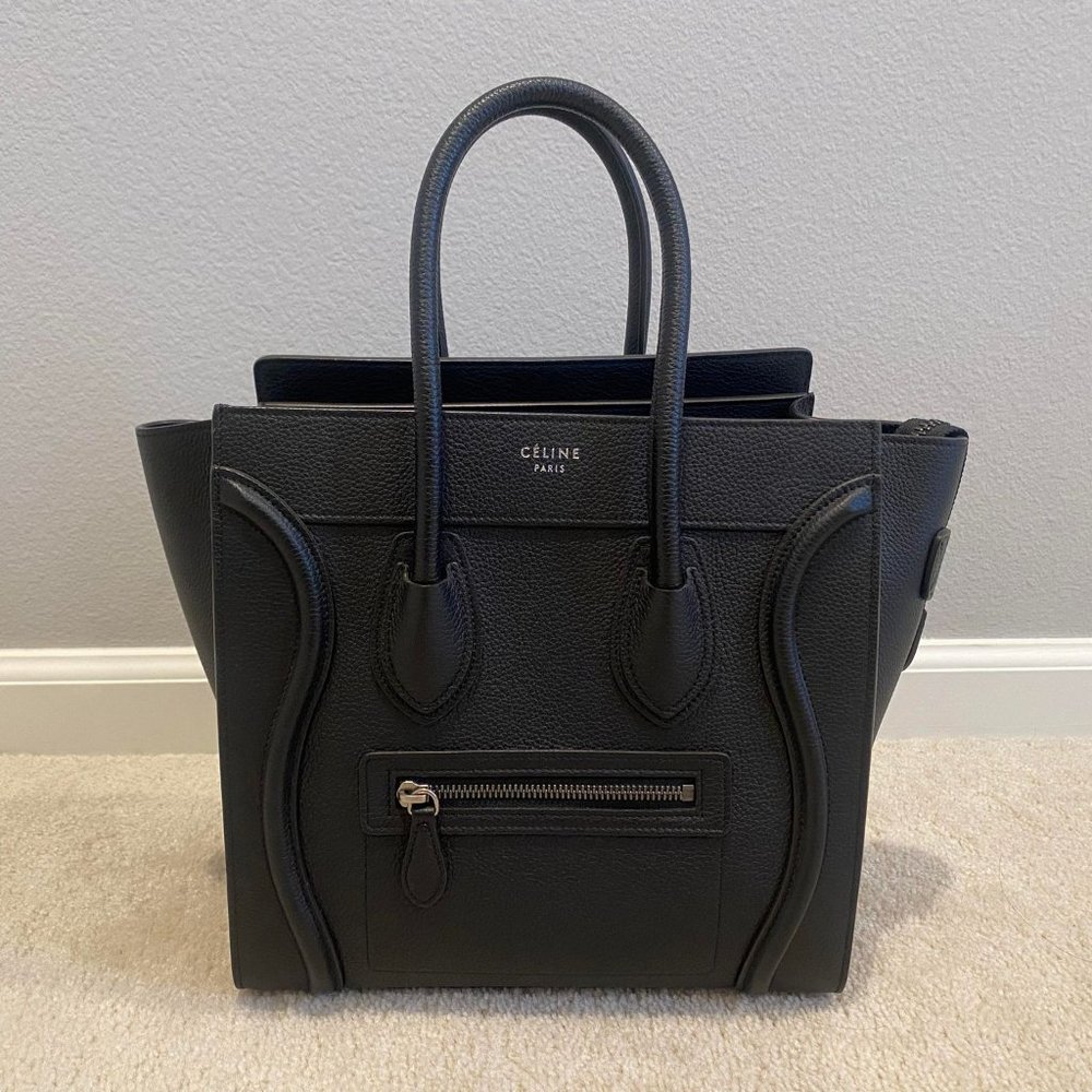 Celine - Micro Luggage in Black